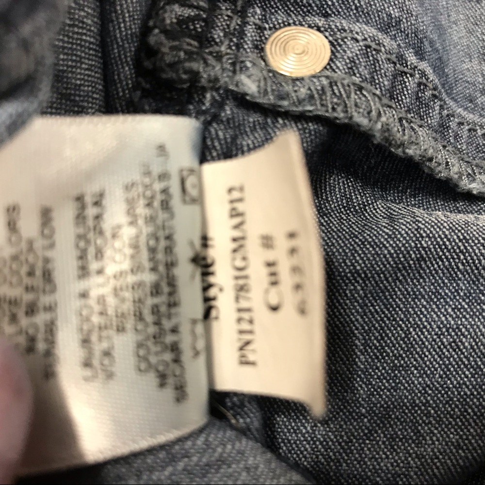 Bongo Skinny Jeans, Blue, Size 7 - Picture 7 of 8